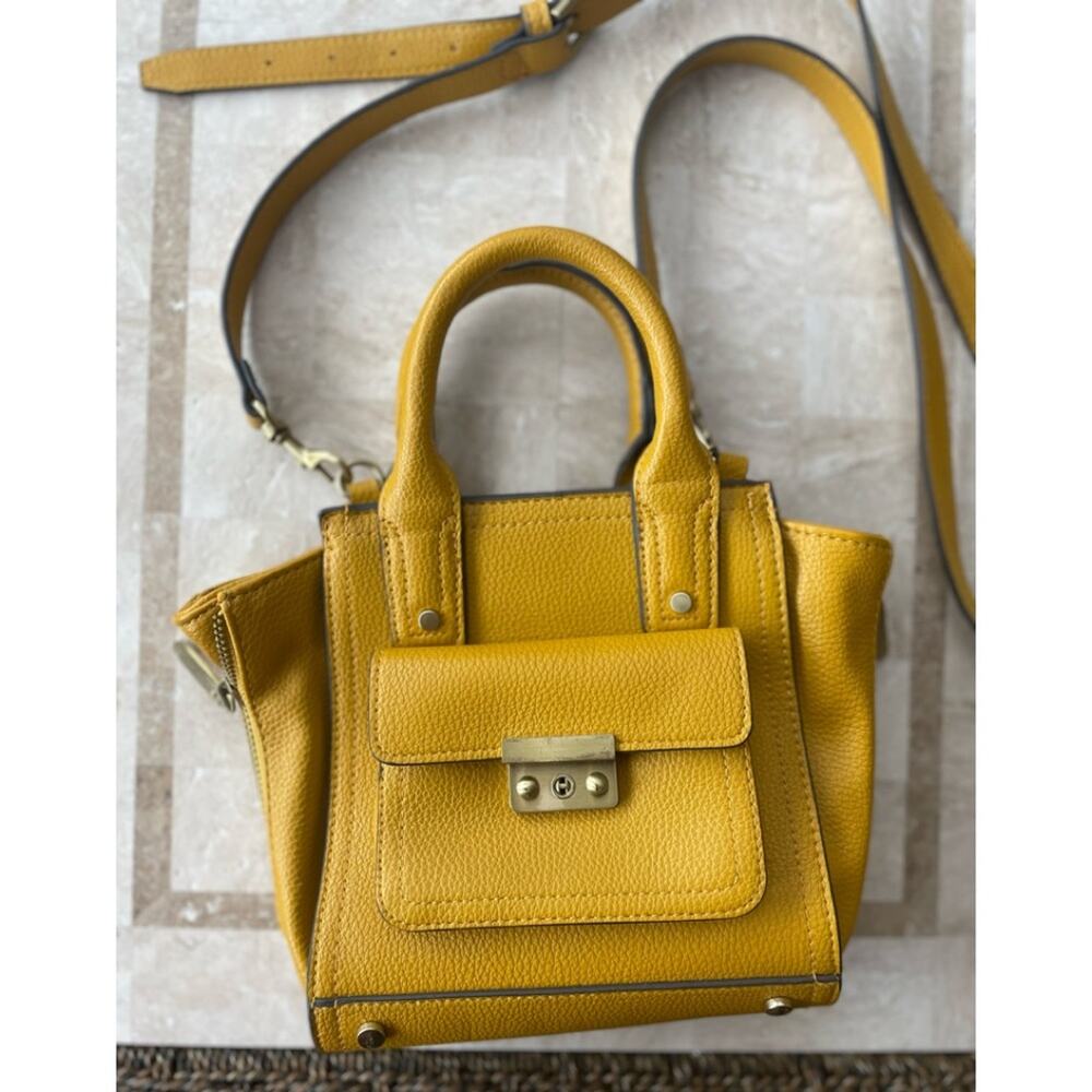 Philip Lim for Target mustard colored cross body bag